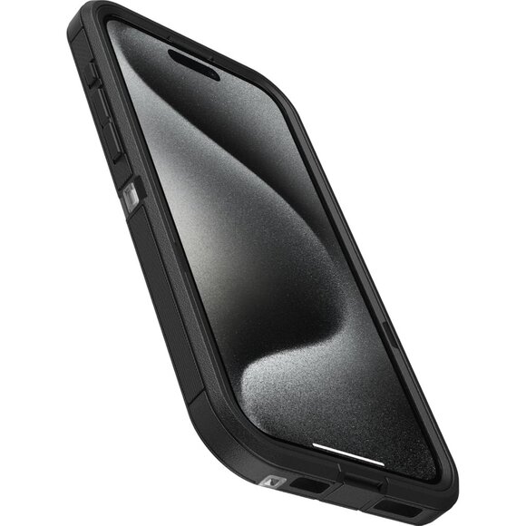 OtterBox iPhone 15 Pro MAX Defender Series XT Clear Case - DARK SIDE, screenless - Picture 3 of 8
